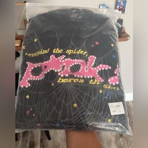 Sp5der Hoodie P*NK V2